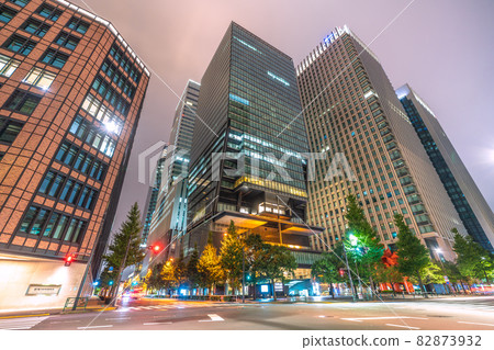 View of Tokyo cityscape of Japan, such as the cityscape of Otemachi 82873932