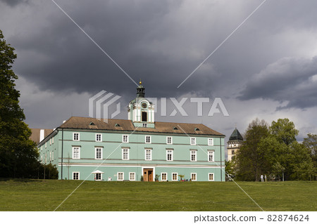 Dacice castle in Southern Bohemia, Czech Republic 82874624