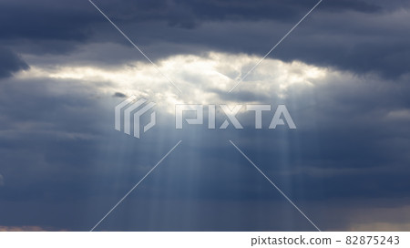 blue sky with clouds as background 82875243