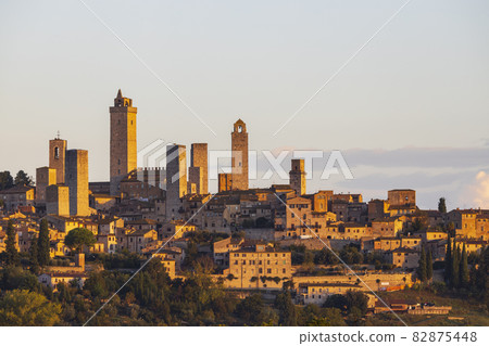 San Gimignano, UNESCO site, Tuscany, Italy San Gimignano, UNESCO site, Tuscany, Italy 82875448