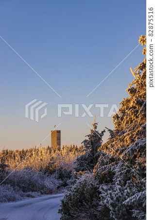 Lookout tower, Velka Destna, Orlicke mountains, Eastern Bohemia, Czech Republic Lookout tower, Velka Destna, Orlicke mountains, Eastern Bohemia, Czech Republic 82875516