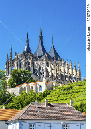 Kutna Hora. St Barbara Cathedral, Unesco site, Czech Republic Kutna Hora. St Barbara Cathedral, Unesco site, Czech Republic 82875669