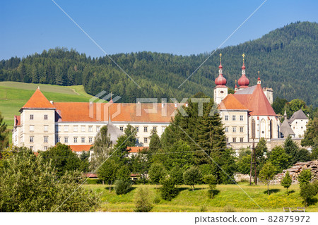 St. Lambrecht's Abbey in Styria, Austria 82875972
