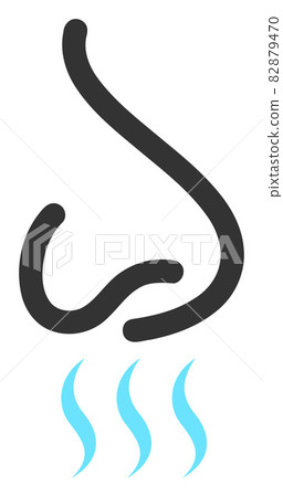 Nose Smell - Vector Icon Illustration Nose Smell - Vector Icon Illustration 82879470
