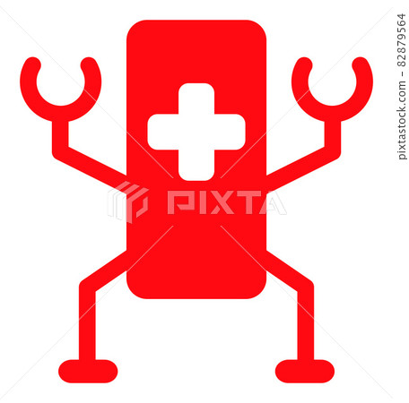 Medical Nanobot - Vector Icon Illustration 82879564