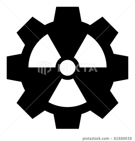 Atomic Industry - Vector Icon Illustration 82880038