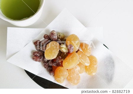 日式點心懷舊香橙綠茶 82882719