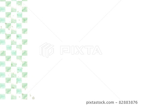Japanese style checkered watercolor background Japanese style checkered watercolor background 82883876