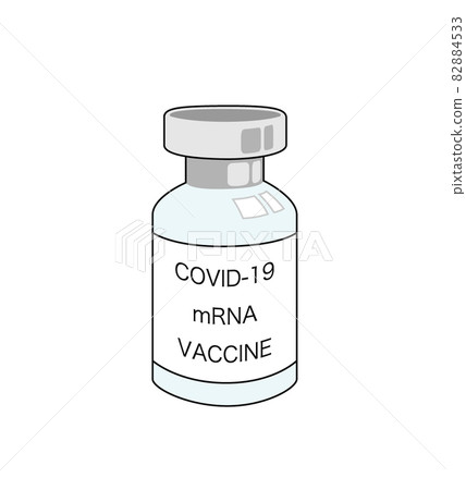New coronavirus mRNA vaccine - Stock Illustration [82884533] - PIXTA