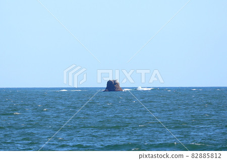 太平洋上的一個小島 宮城縣東松島市宮戶市 照片素材 圖片 5812 圖庫