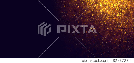 Abstract gold bokeh background 82887221