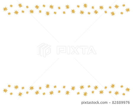 Glittering star frame watercolor style illustration Glittering star frame watercolor style illustration 82889976