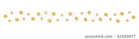 Glittering stars watercolor style illustration 82889977