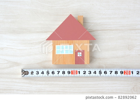 住宅玩具和捲尺 住宅玩具和捲尺 82892062