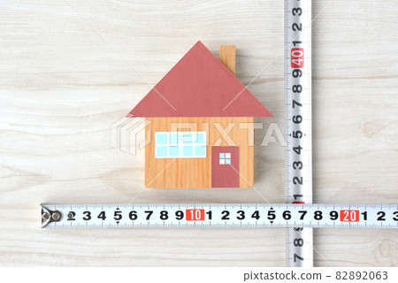 住宅玩具和捲尺 82892063