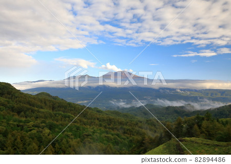 淺間山雲景 淺間山雲景 82894486