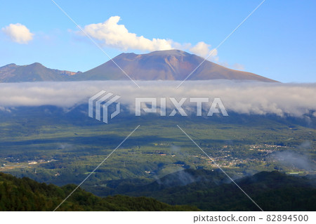 淺間山雲景 82894500