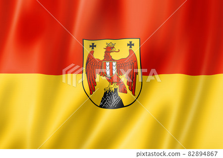 Burgenland Land flag, Austria Burgenland Land flag, Austria 82894867