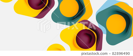Arrow abstract background. Vector illustration for wallpaper banner background or landing page 82896490