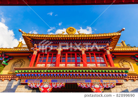 充滿異國情調的藏式寺院錢伯林<愛知縣名古屋市> 82899690