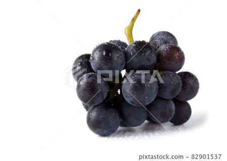 Wine grape isolated on white Wine grape isolated on white 82901537