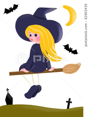 女巫形式的女孩 82903439