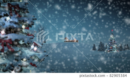 computer generated background image with christmas theme. 82905384