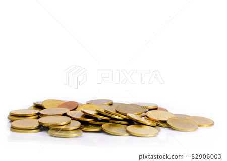 Saving money concept, coin stack growing business 82906003