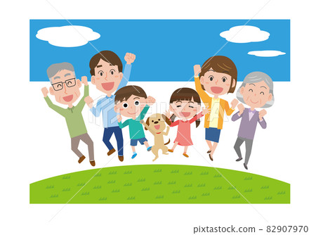 Jump outdoors with the whole family Jump outdoors with the whole family 82907970