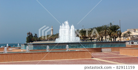 Striking contemporary buildings in Dubai, United Arab Emirates. Striking contemporary buildings in Dubai, United Arab Emirates. 82911159