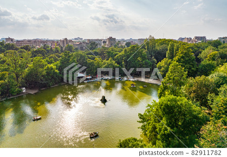 Bucharest downtown cityscape, capital of Romania. Bucharest downtown cityscape, capital of Romania. 82911782