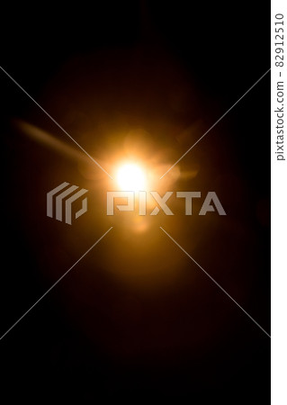 Abstract Natural Sun flare on the black Abstract Natural Sun flare on the black 82912510
