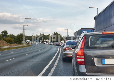Road traffic driving view Road traffic driving view 82914134