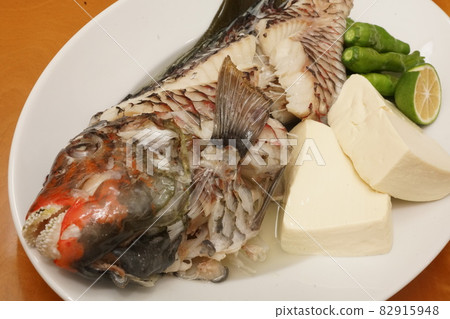 Boiled parrotfish in mars (local Okinawan cuisine) 82915948