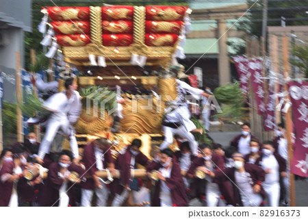 海神殿秋日,慢快門巡遊蒲團鼓 海神殿秋日,慢快門巡遊蒲團鼓 82916373