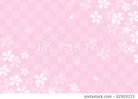 Cherry blossom background material - Stock Illustration