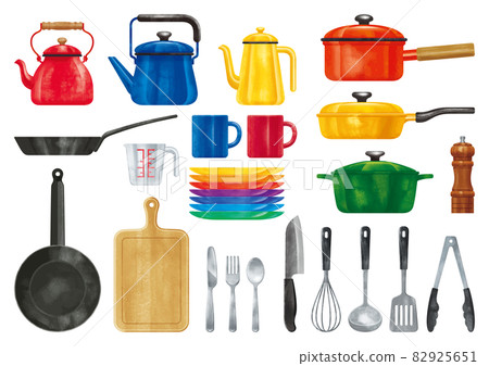 Kitchenware Cookware Set 04 Kitchenware Cookware Set 04 82925651