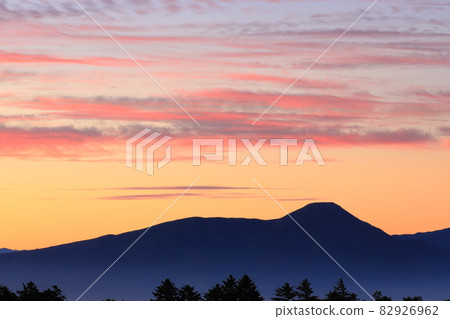 從Migahara高原看到的Tateshina山 從Migahara高原看到的Tateshina山 82926962