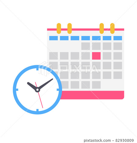 Schedule illustration Schedule illustration 82930809