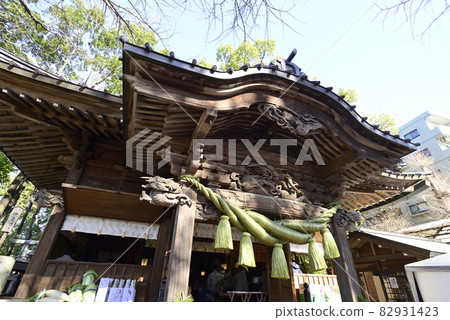 Tanashi Shrine Haiden Tanashi Shrine Haiden 82931423