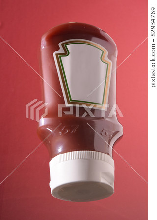 Red landscape with ketchup Red landscape with ketchup 82934769