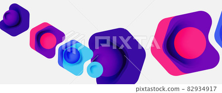 Arrow abstract background. Vector illustration for wallpaper banner background or landing page 82934917