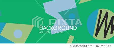 Abstract background with blocks, lines, geometric shapes. Techno or business concept for wallpaper, banner, background, landing page Abstract background with blocks, lines, geometric shapes. Techno or business concept for wallpaper, banner, background, landing page 82936057