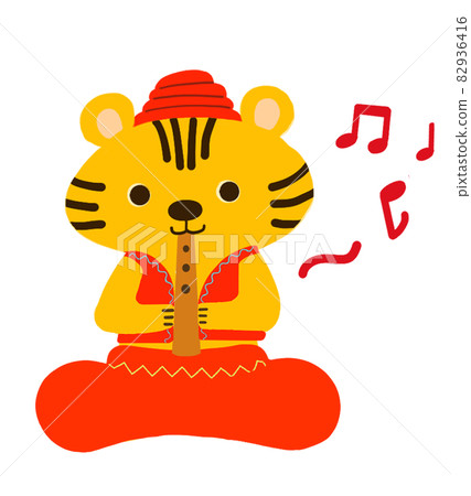 Whistle-blowing tiger 82936416