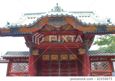 Tokugawa Kaneiji Ietsuna Goryo Mausoleum Gate 1-chome Uenosakuragi, Taito-ku, Tokyo Yakushi Nyorai Tokugawa Shogunate's prayer place Bodaiji 82938675