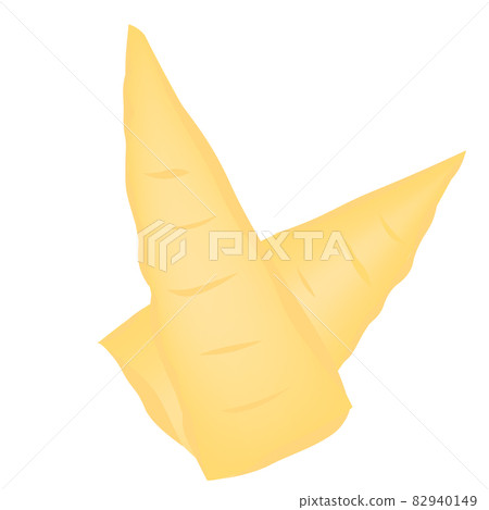 Bamboo shoots (illustration of New Year dishes) Bamboo shoots (illustration of New Year dishes) 82940149