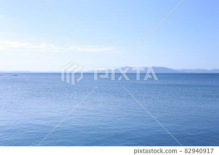 The sea in Tsunagi Town, Kumamoto Prefecture 82940917