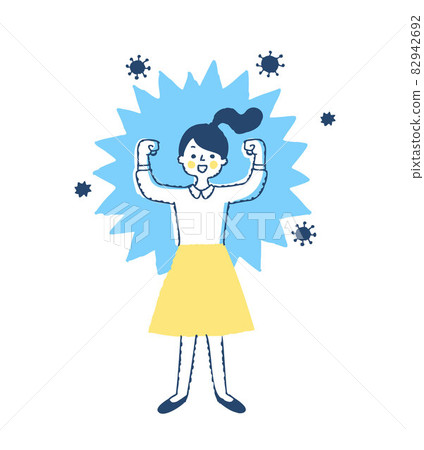 Women with improved immunity 82942692