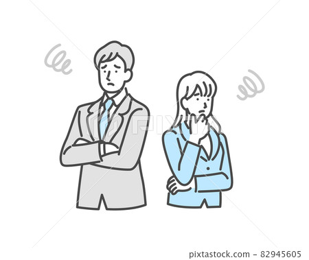 有需要的男女商務人士 82945605