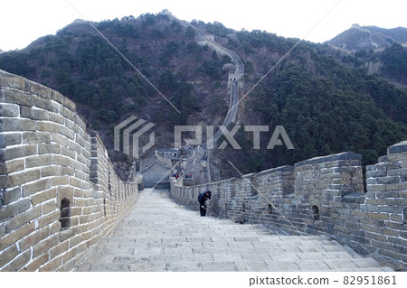 Beautiful scenery of the Great Wall of China, Beijing, China Beautiful scenery of the Great Wall of China, Beijing, China 82951861